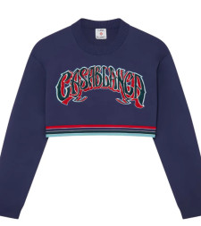 [Casablanca] Sweatshirt CO WS25KW98201-MIXNAVY