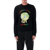 [Casablanca] Knitwear FW25 M-AW25-KW-1099-01KAWAII