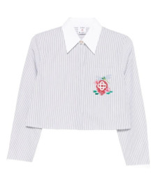 [Casablanca] Shirts Long Sleeve FW25 WAW25SH21901-WHITE