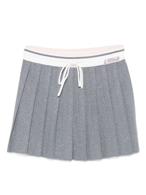 [Casablanca] Mini skirt FW25 WAW25KW108401-SILVER