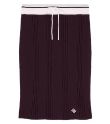 [Casablanca] Midi skirt FW25 WAW25KW108001-AUBERGINE
