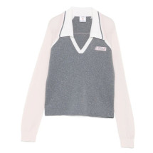 [Casablanca] T-shirts Long Sleeve FW25 WAW25KW112701-SILVER