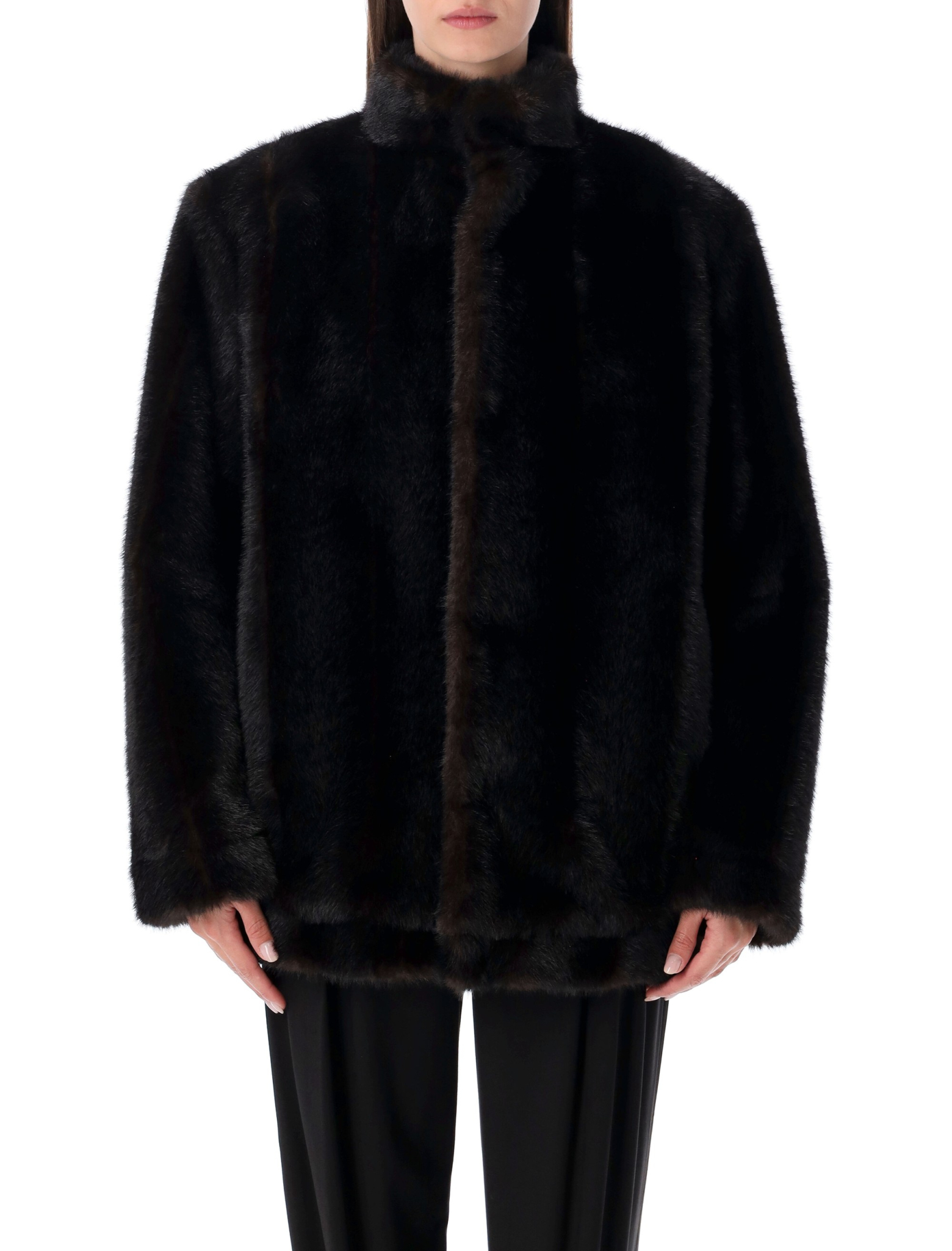 [MM6 Maison Margiela] Fur Jacket FW25 S62AN0151M35637143