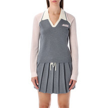 [Casablanca] Knitwear FW25 WAW25KW112701SILVER
