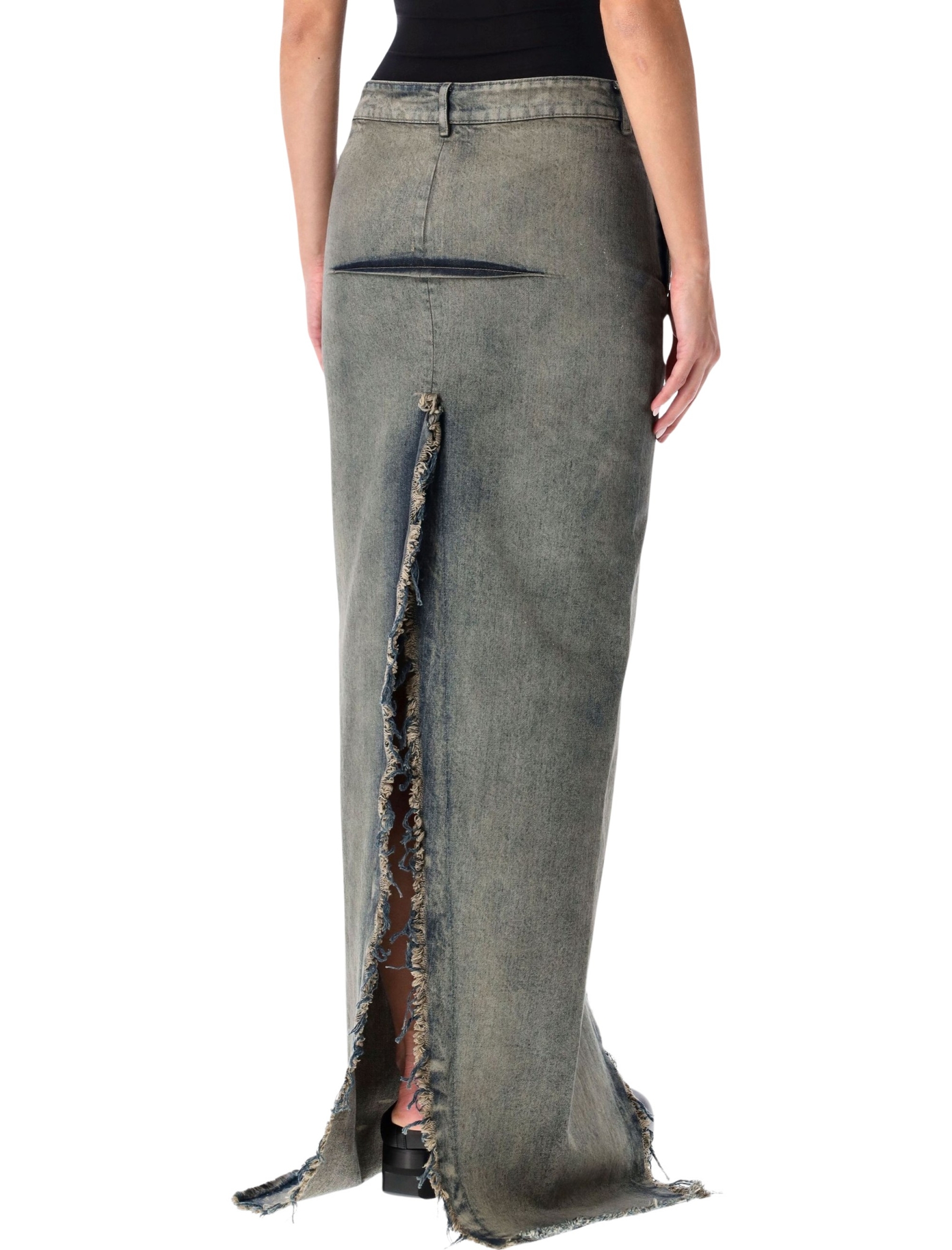 [Rick Owens] Long skirt FW25 RO02E4393DWG76