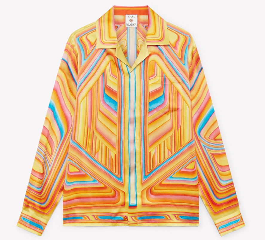 [Casablanca] Shirts Long Sleeve CO UWS25SH00601-LOWRIDER