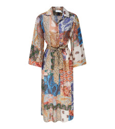 [Zimmermann] Long sleeve dress CO 6782DSS231-PATCHPAISLEY
