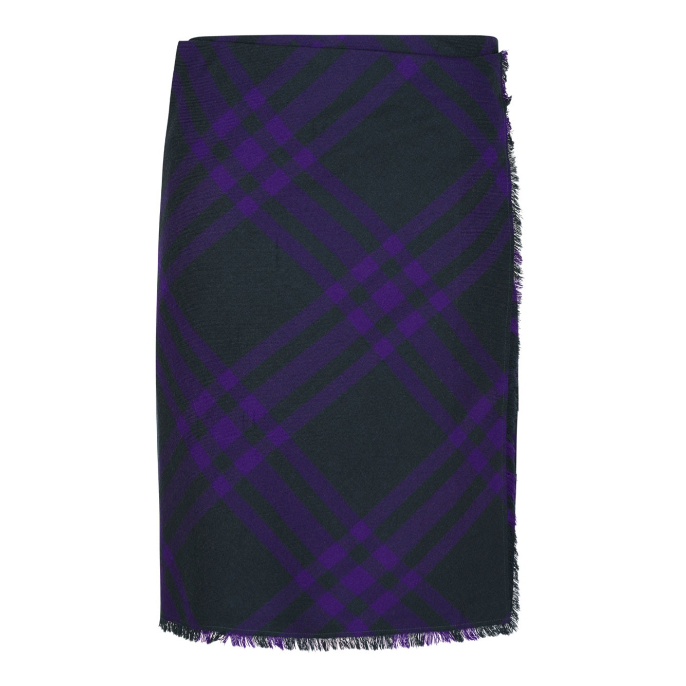 [Burberry] Midi skirt CO 8078013-DEEPROYAL