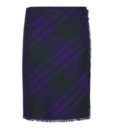 [Burberry] Midi skirt CO 8078013-DEEPROYAL