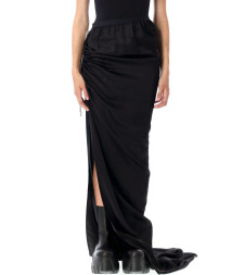 [Rick Owens] Midi skirt FW25 RP02E4359HSCH09