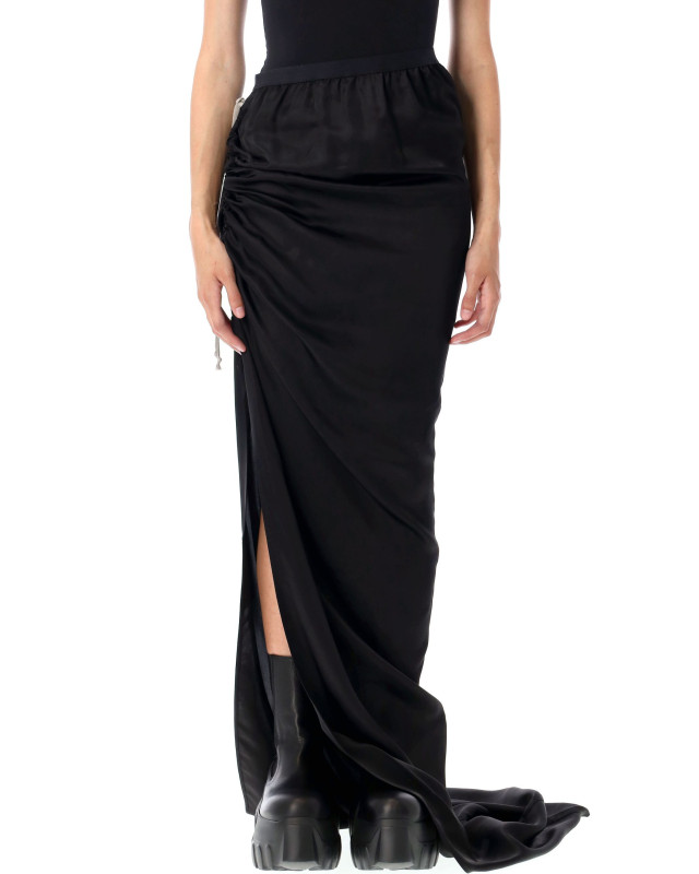[Rick Owens] Midi skirt FW25 RP02E4359HSCH09
