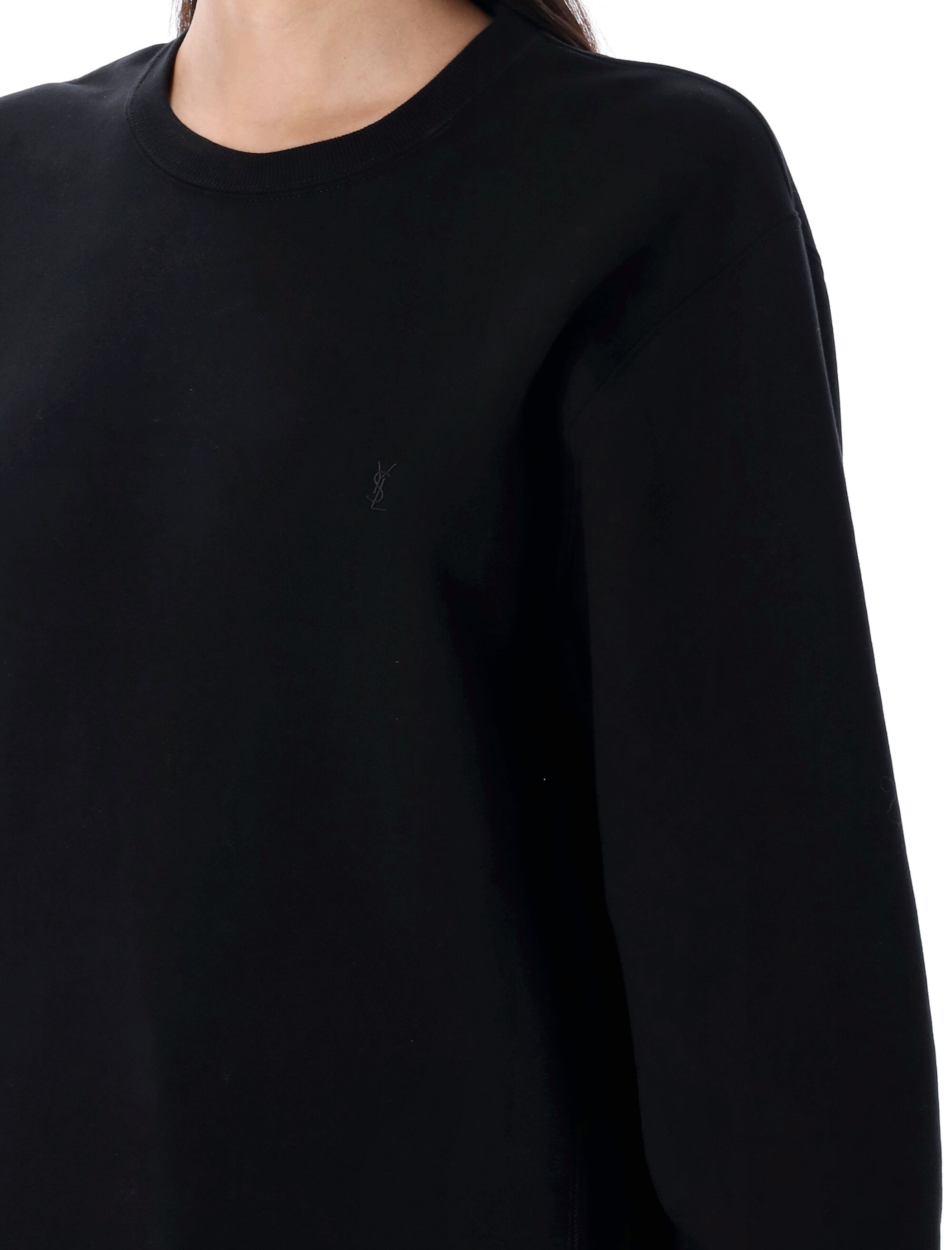 [Saint Laurent] Sweatshirt FW25 823184Y36SW1000