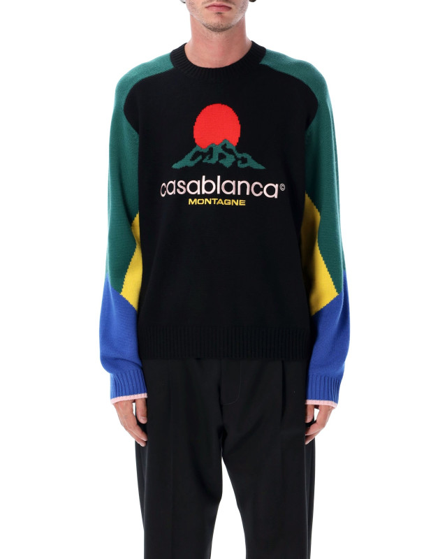 [Casablanca] Knitwear FW25 MPF25KW100801MULTI