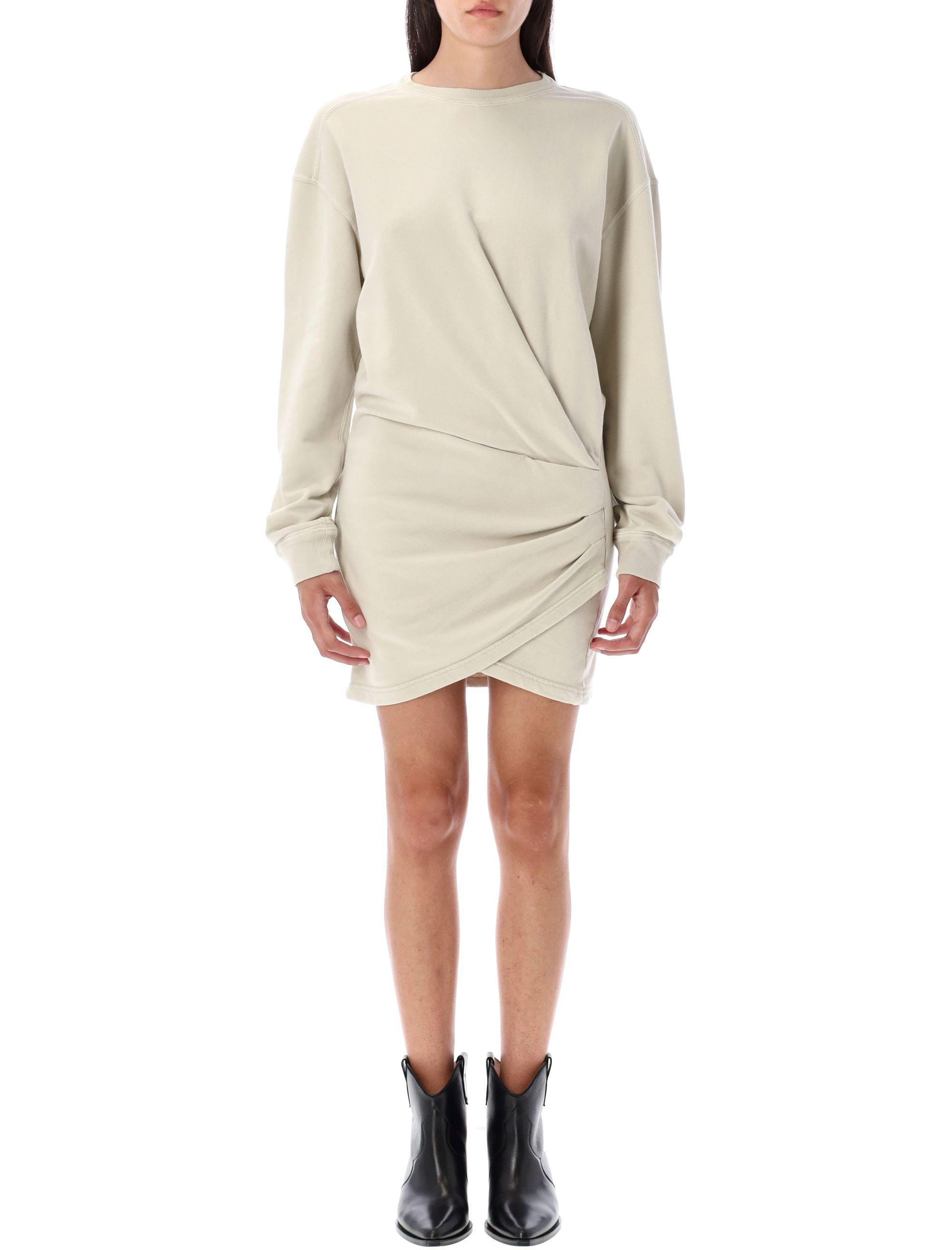 [Marant Etoile] Long sleeve dress FW25 RO0483FAB1M05E23EC