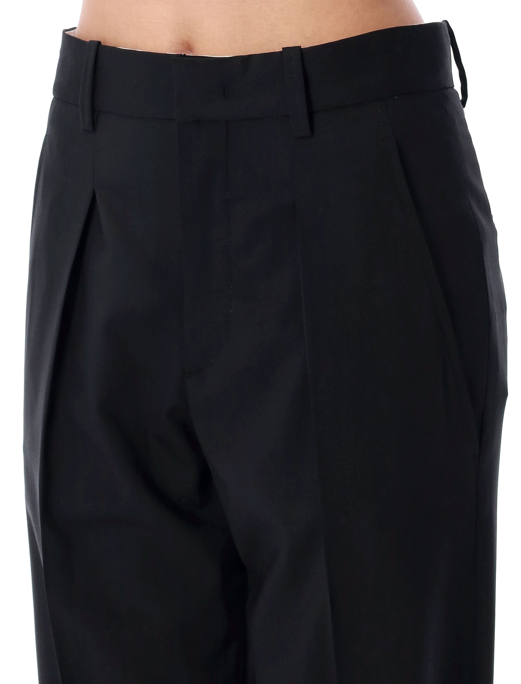 [Isabel Marant] Trousers FW25 PA0569FBB1F01I01BK