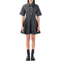 [GANNI] Short sleeve dress FW25 J18026986006