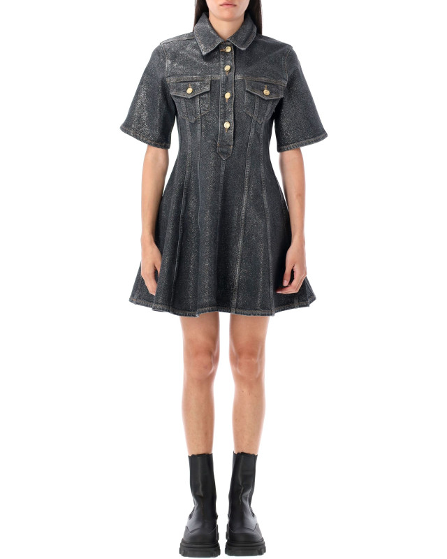 [GANNI] Short sleeve dress FW25 J18026986006