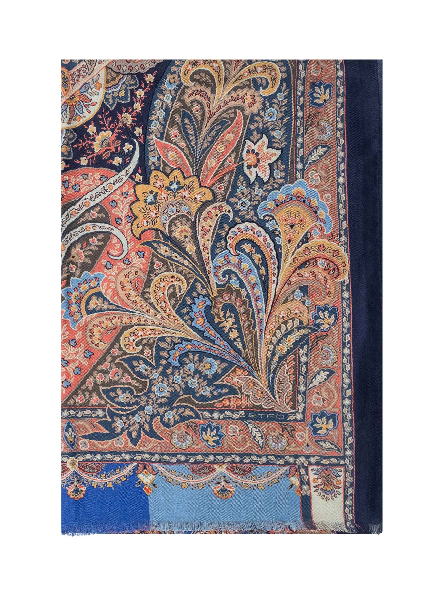 [Etro] Scarf FW26 MATA0038AK1BL X0883