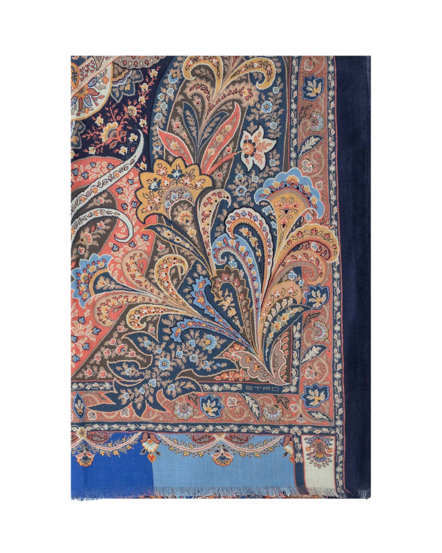[Etro] Scarf FW26 MATA0038AK1BL X0883