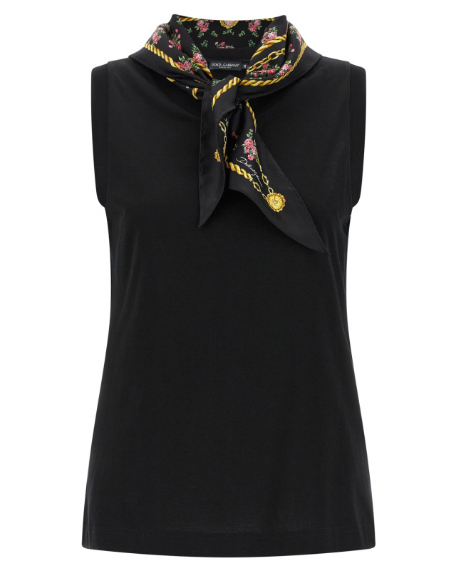 [Dolce & Gabbana] T-shirts Sleeveless SS26 F8W29ZGDDO7N0000