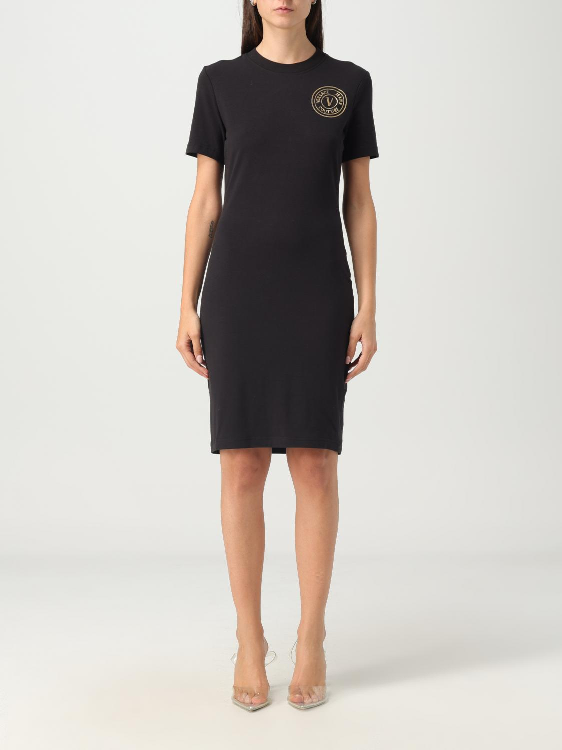 [VERSACE JEANS COUTURE] Short sleeve dress FW23 75HAOT06CJ03T G89