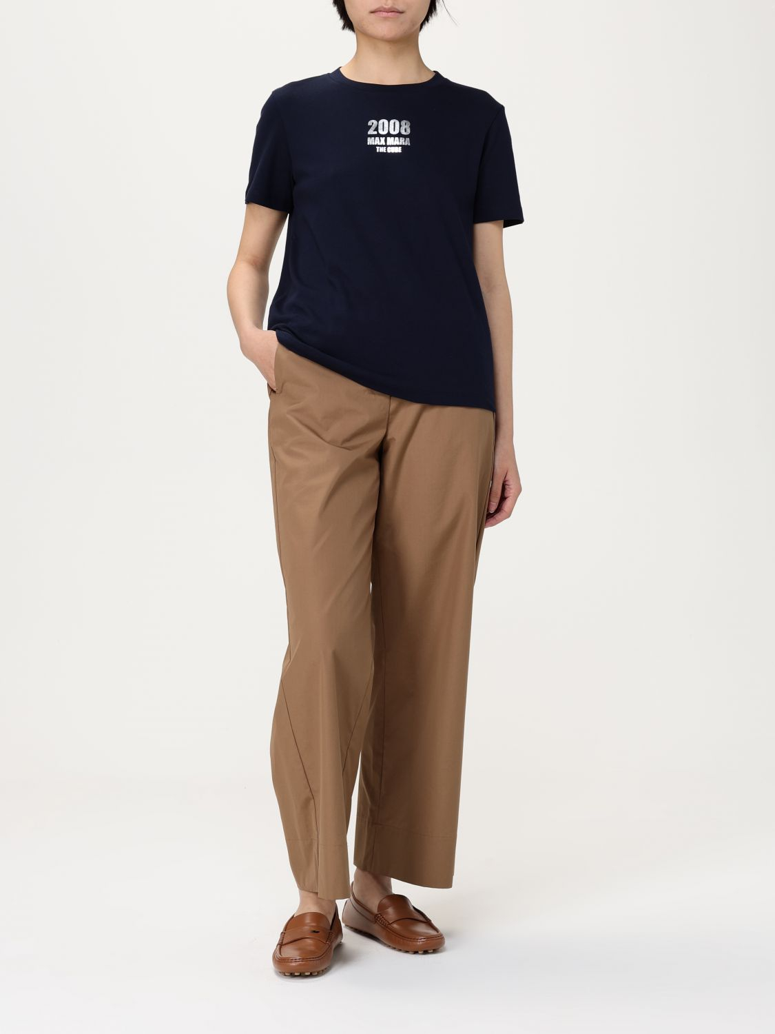 [S Max Mara] T-shirts Short Sleeve FW25 2519971011600 004