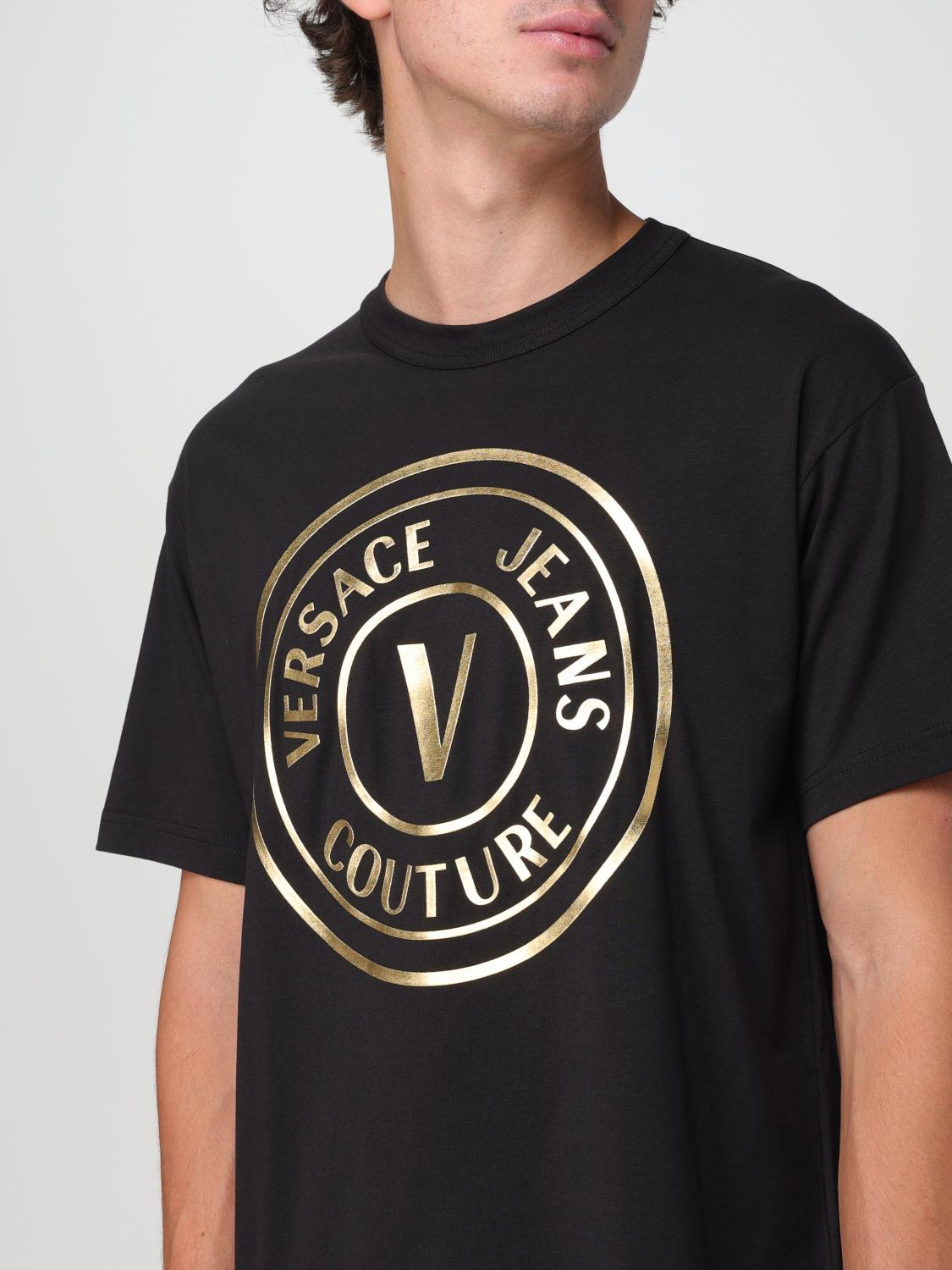 [VERSACE JEANS COUTURE] T-shirts Short Sleeve FW24 77GAHT01CJ00T G89