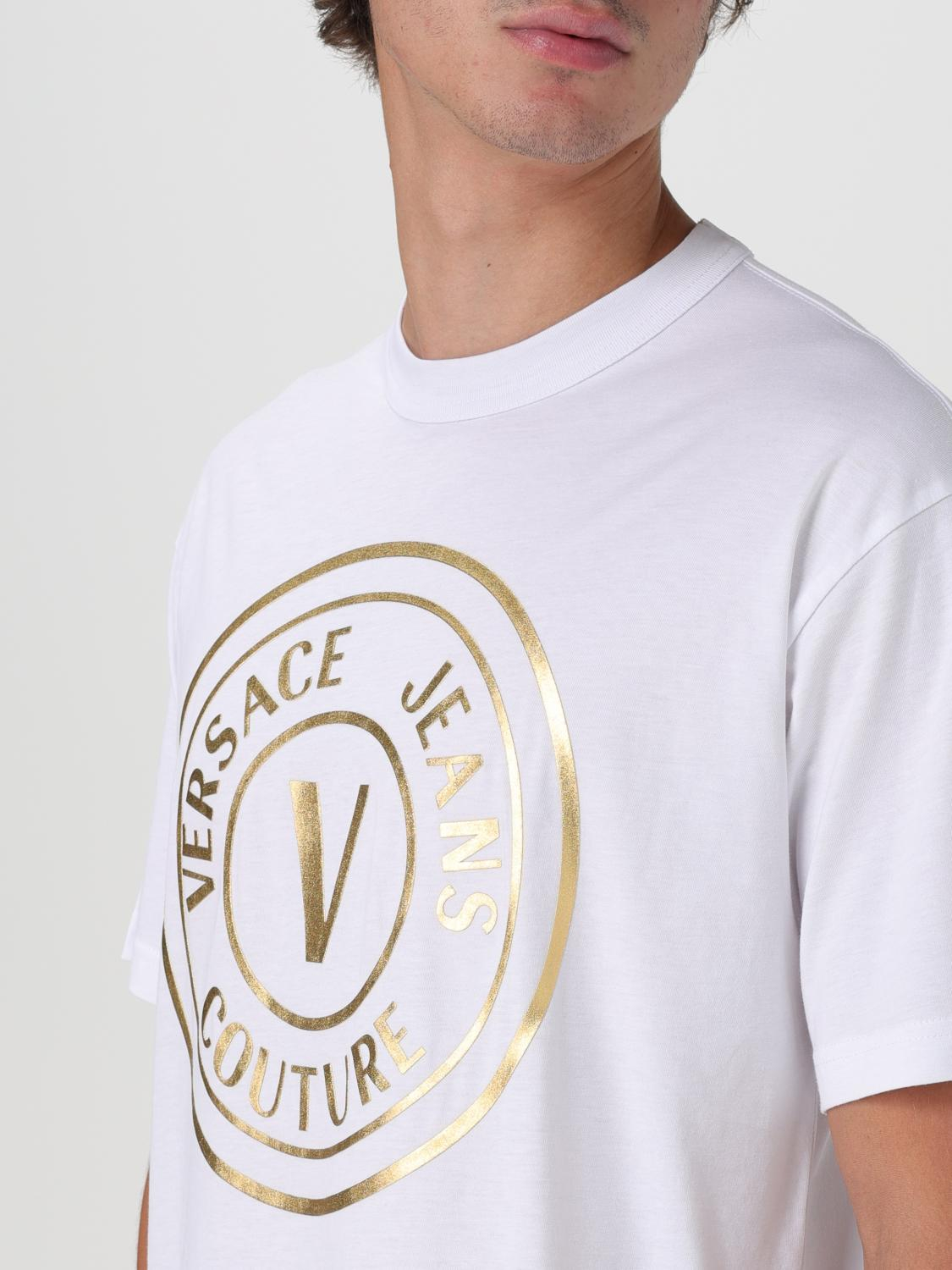 [VERSACE JEANS COUTURE] T-shirts Short Sleeve FW24 77GAHT01CJ00T G03