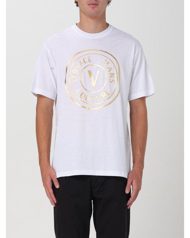 [VERSACE JEANS COUTURE] T-shirts Short Sleeve FW24 77GAHT01CJ00T G03