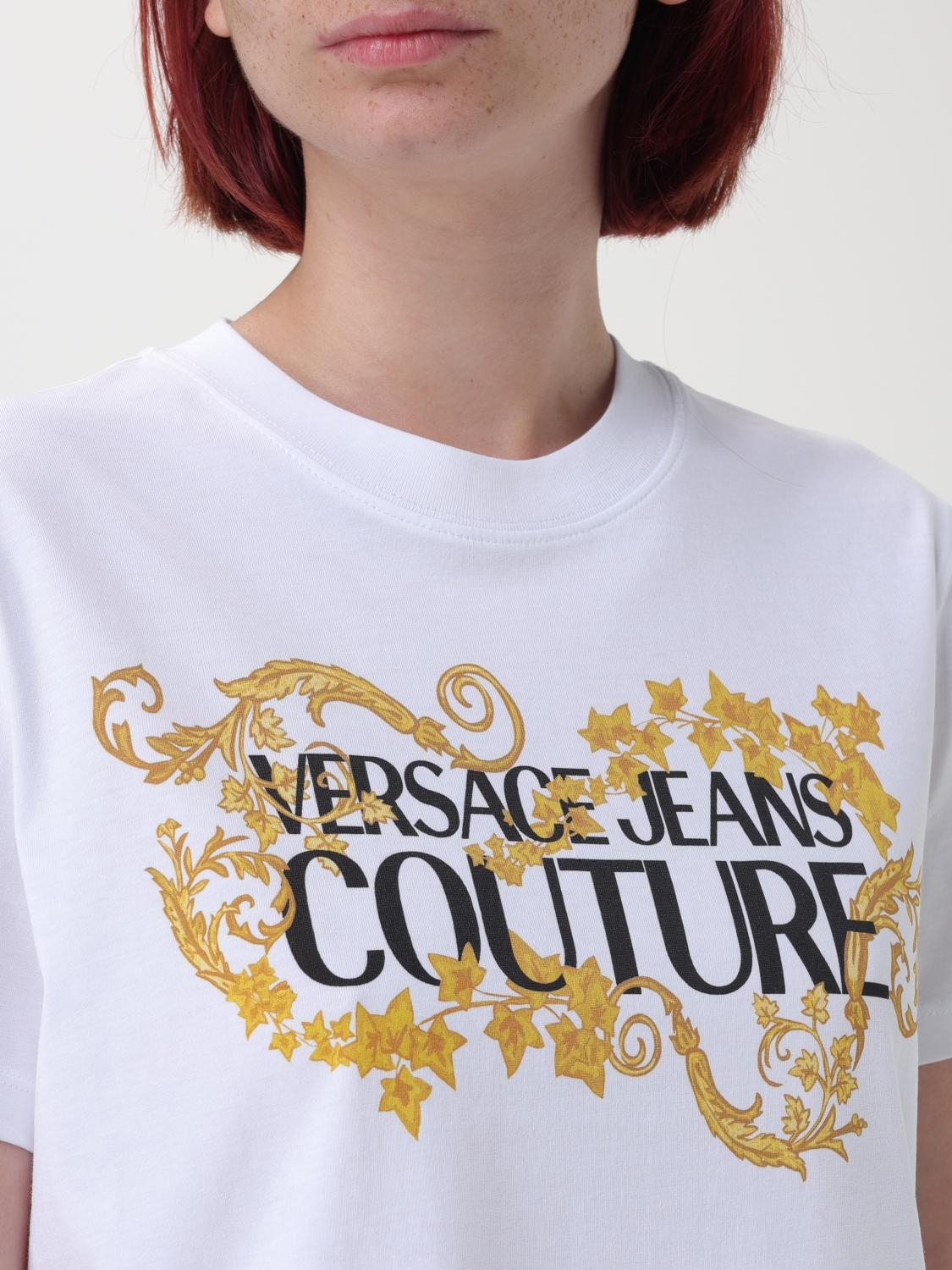 [VERSACE JEANS COUTURE] T-shirts Short Sleeve FW24 77HAHE05CJ00E G03