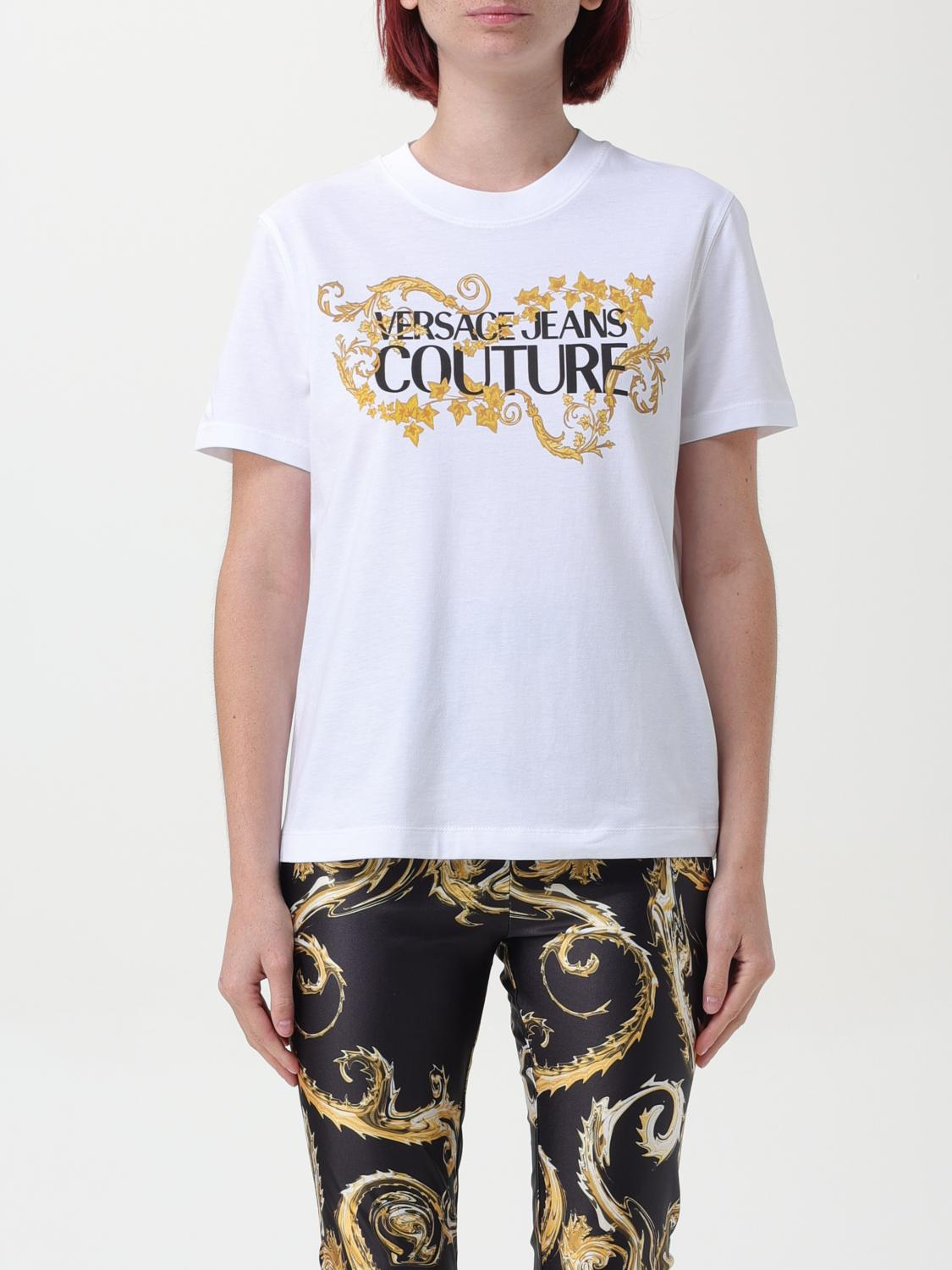 [VERSACE JEANS COUTURE] T-shirts Short Sleeve FW24 77HAHE05CJ00E G03