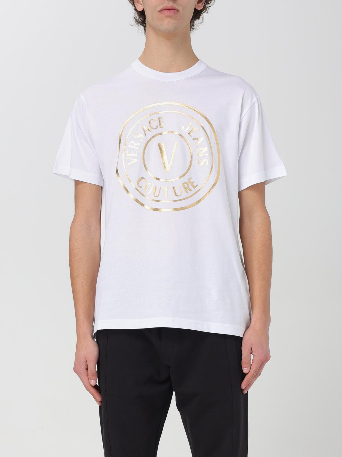 [VERSACE JEANS COUTURE] T-shirts Short Sleeve SS24 76GAHT04CJ00T G03