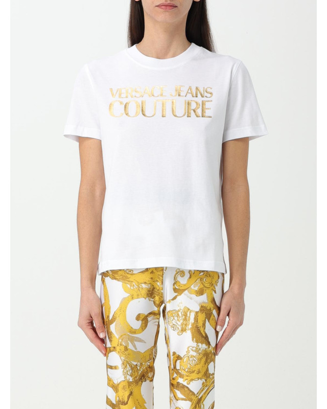[VERSACE JEANS COUTURE] T-shirts Short Sleeve SS24 76HAHT04CJ00T G03