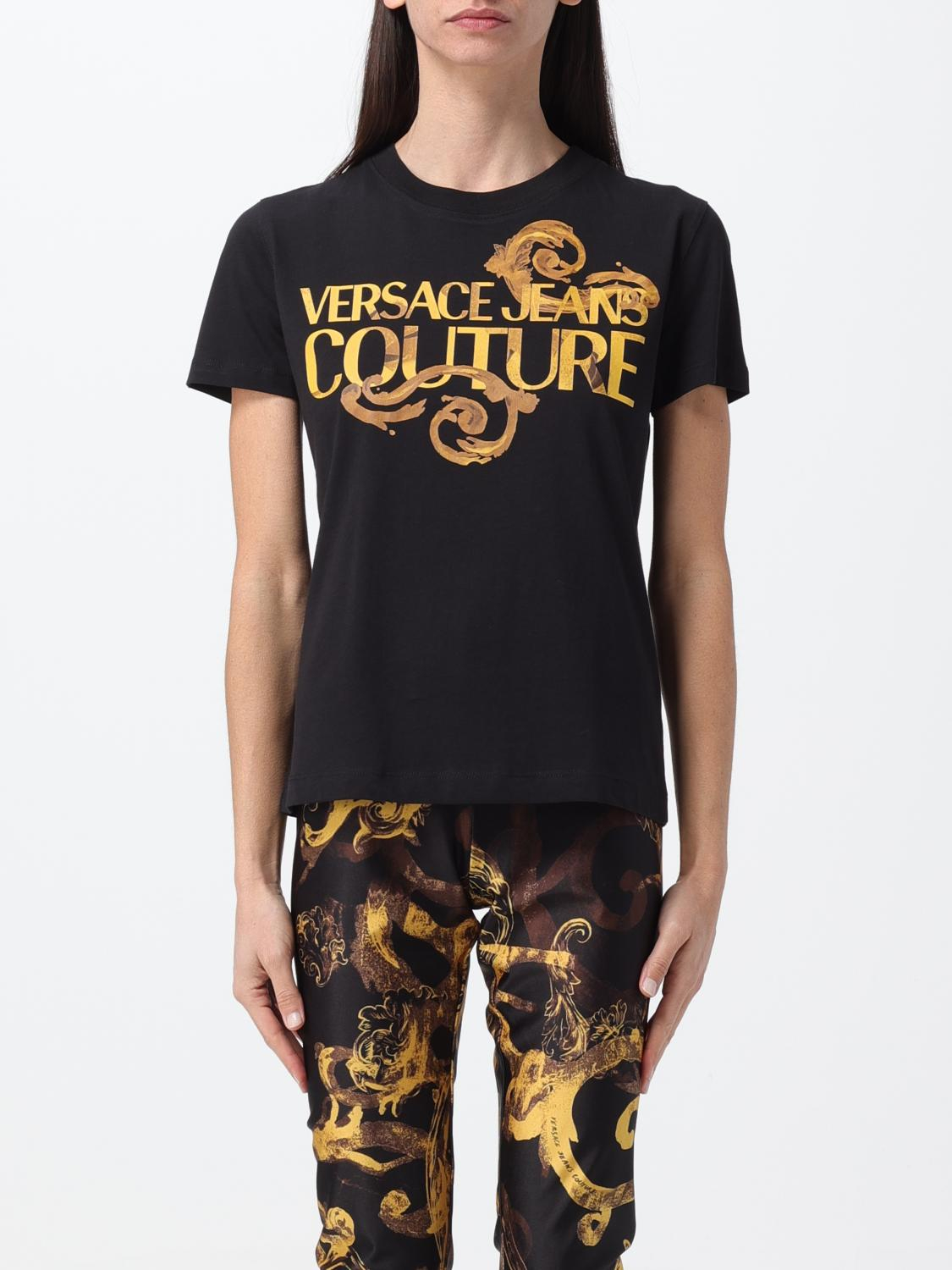 [VERSACE JEANS COUTURE] T-shirts Short Sleeve SS24 76HAHG00CJ00G G89