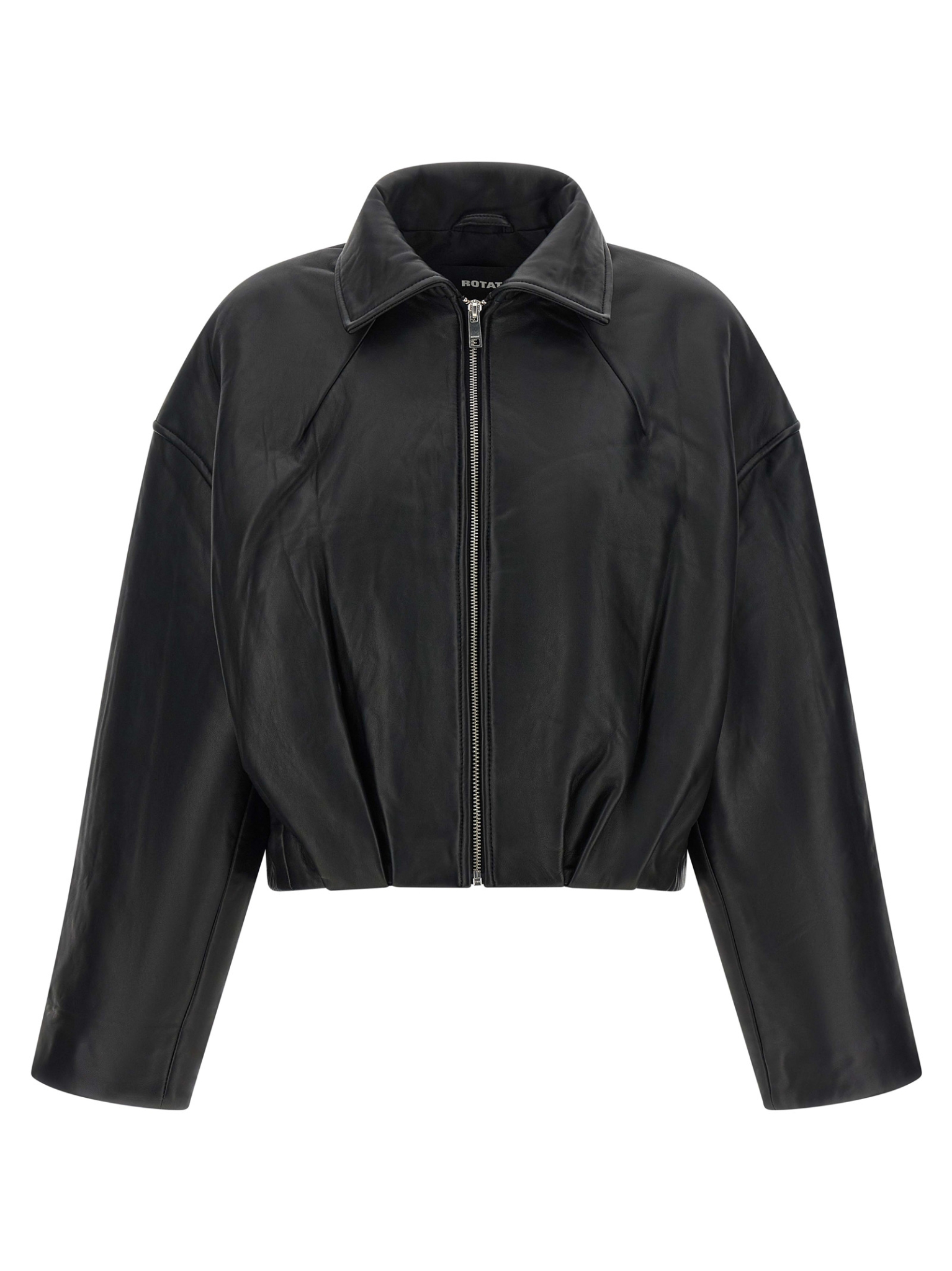 [Rotate Birger Christensen] Leather Jacket FW26 116544100100