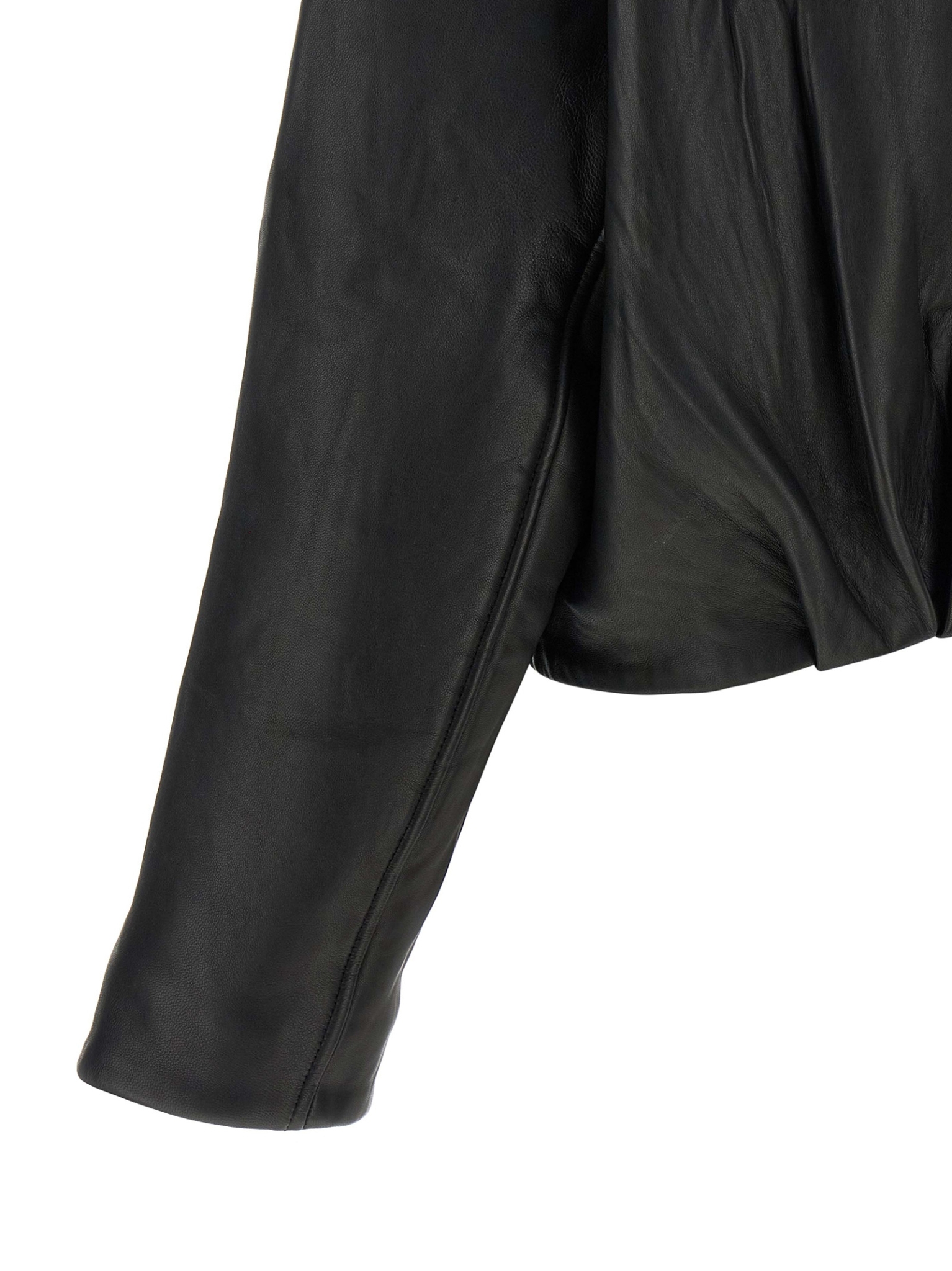 [Rotate Birger Christensen] Leather Jacket FW26 116544100100