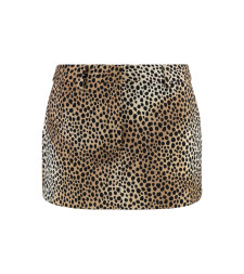[MICHAEL MICHAEL KORS] Mini skirt SS25 MR570FEGQ0_110