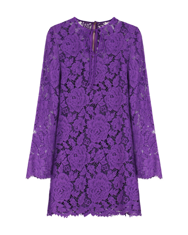 [Dolce & Gabbana] Long sleeve dress FW25 F6DJOTHLM7L_F0571