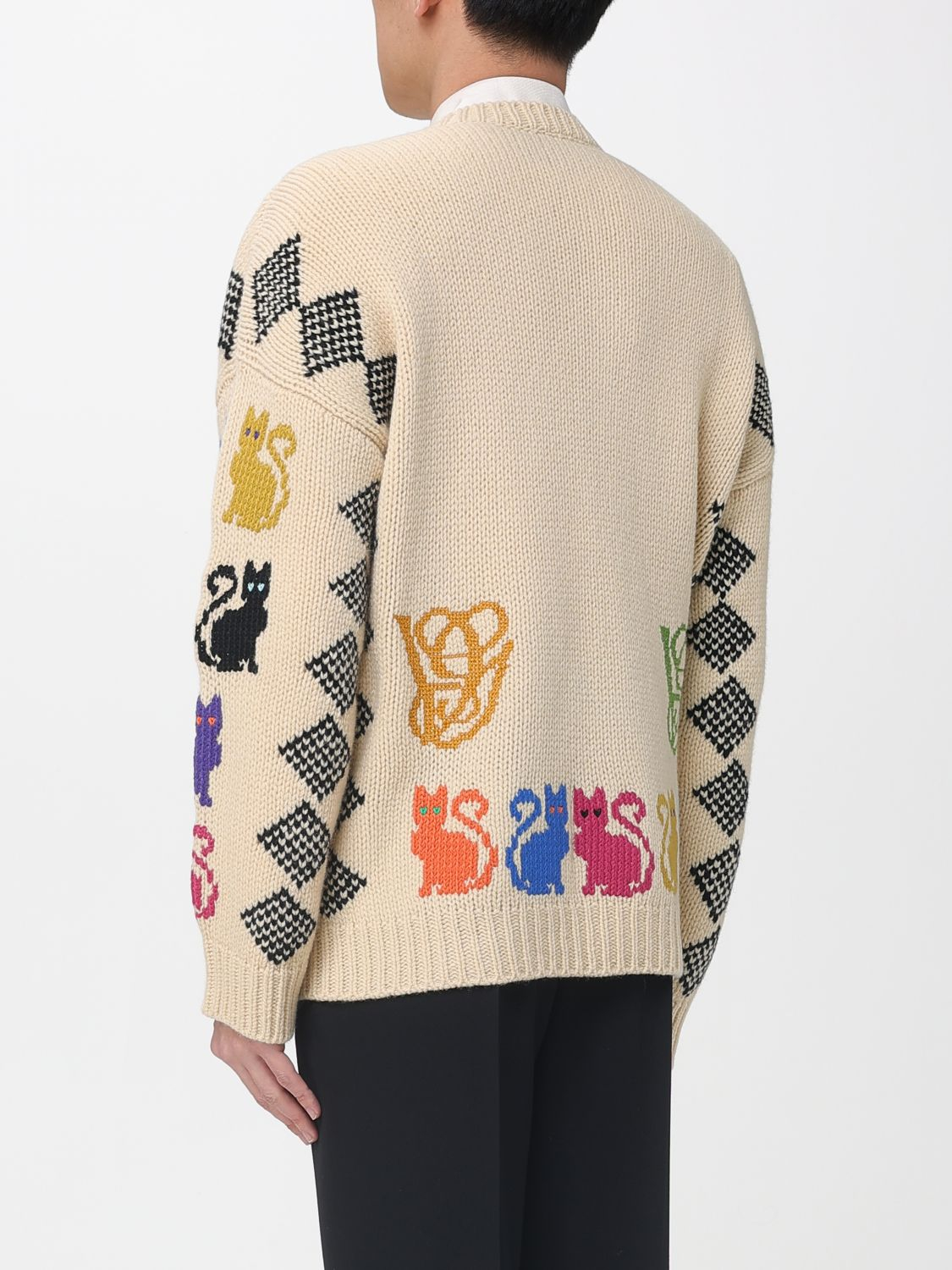 [Valentino] Cardigan SS26 8V3KA06CBBK M12