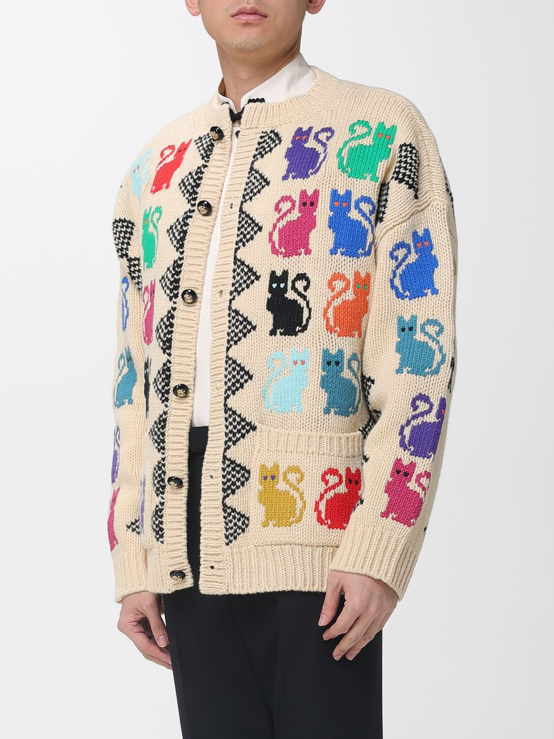 [Valentino] Cardigan SS26 8V3KA06CBBK M12
