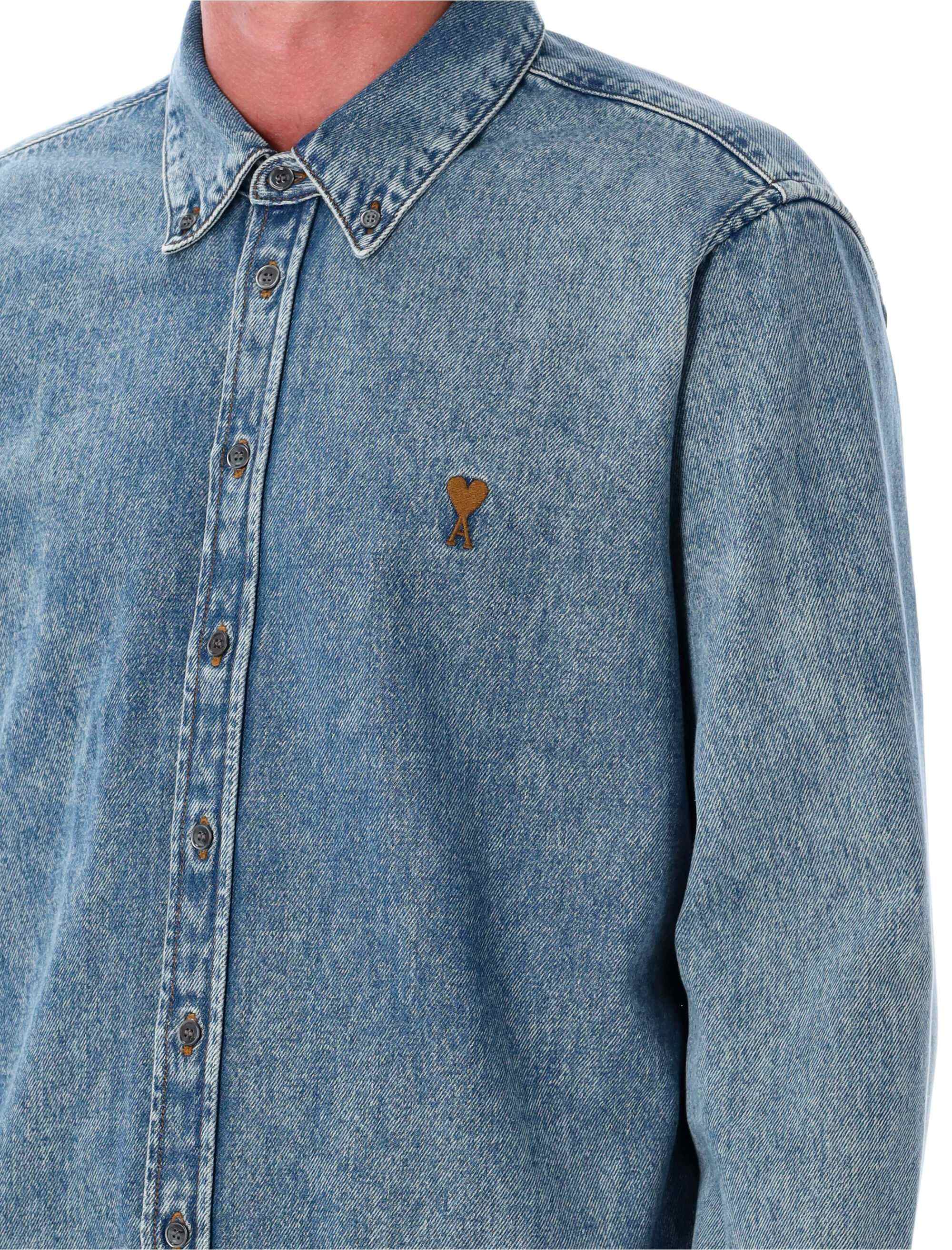 [Ami Paris] Shirts Long Sleeve FW26 USH786DE0056480