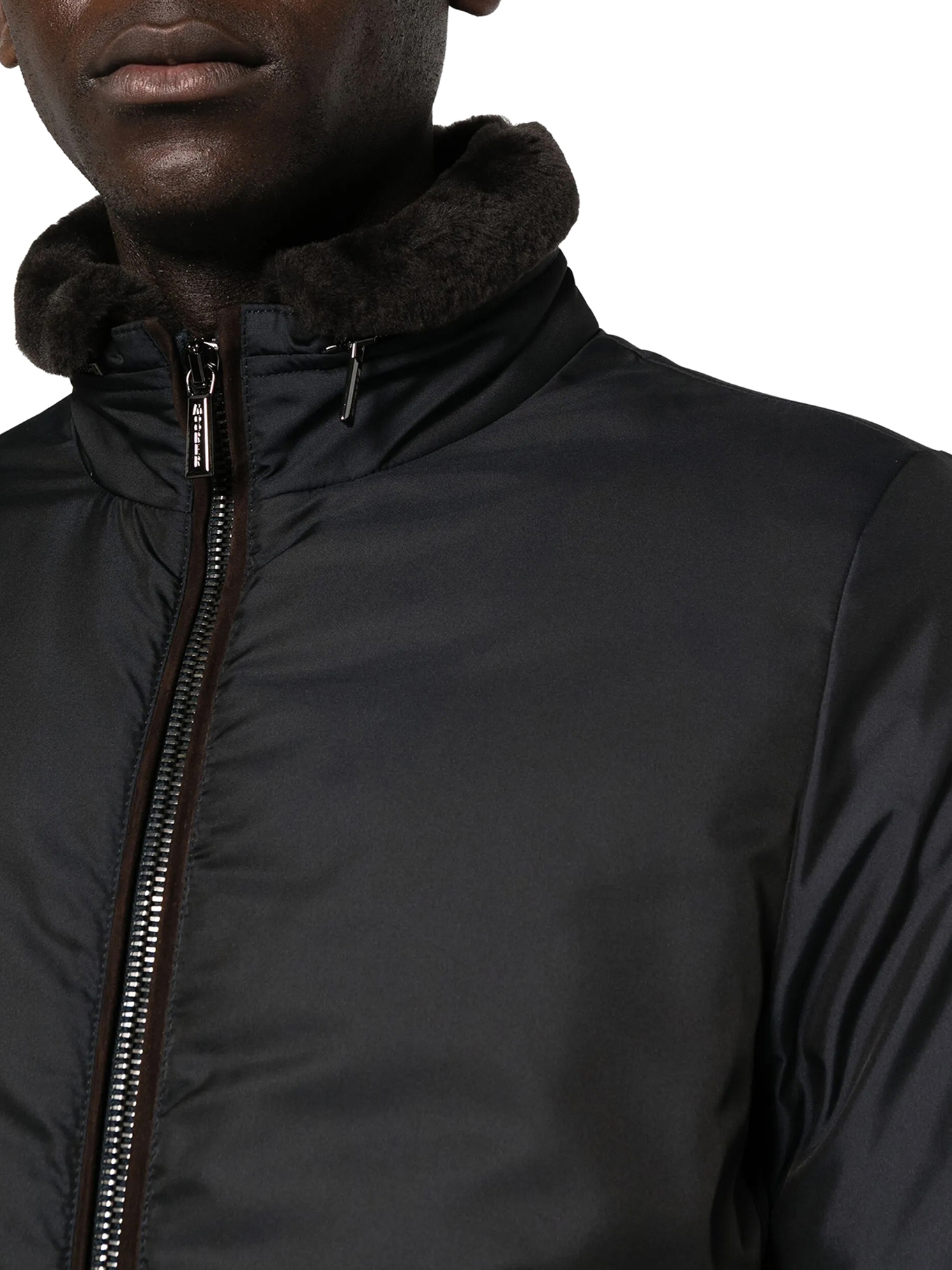 [Moorer] Bomber Jacket FW26 MOUBO100189TEPA022U0498 BLU