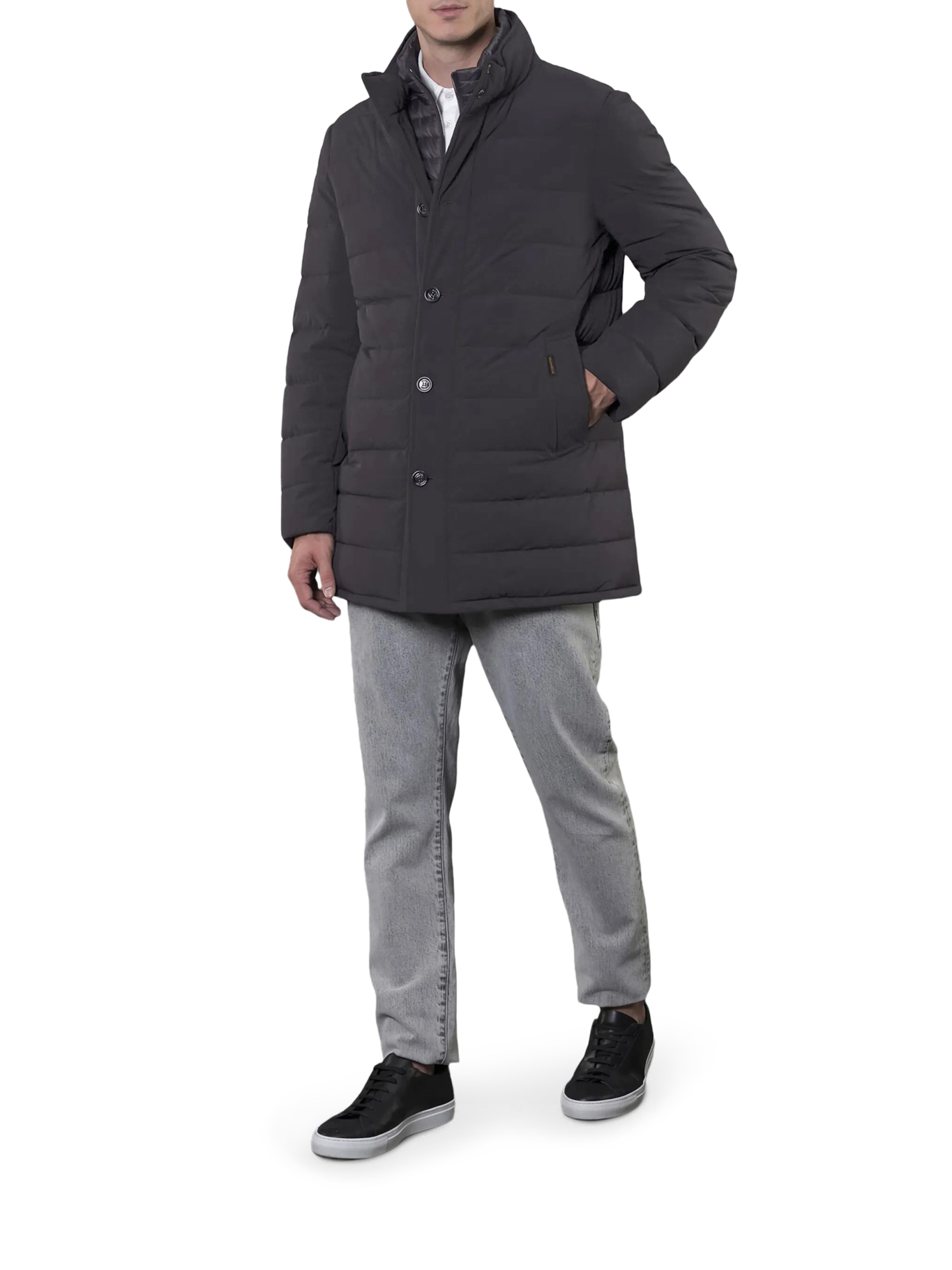 [Moorer] Down Jacket FW26 MOUGI100139TEPA009U0001 NERO