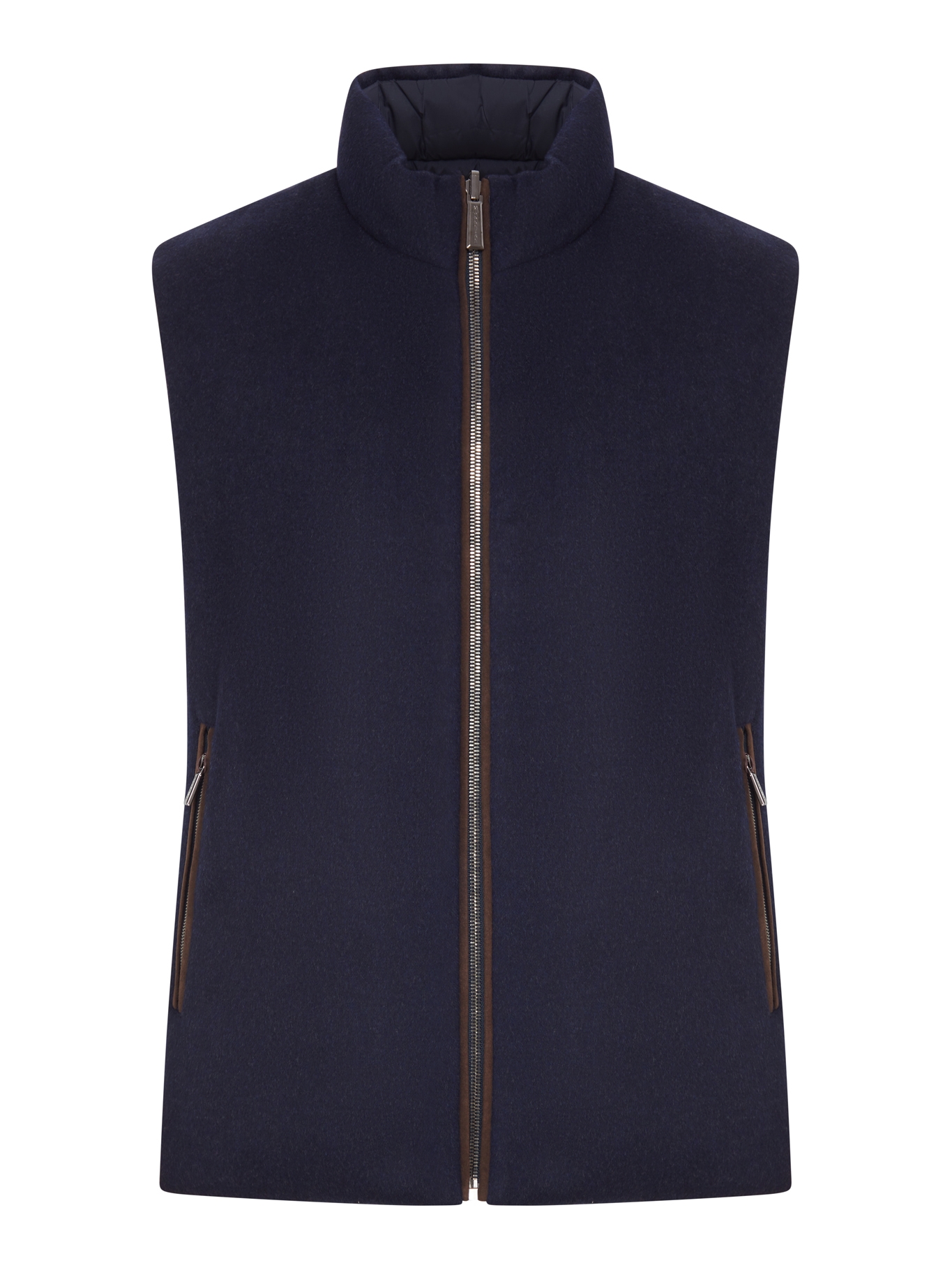 [Moorer] Down Vest FW26 MOUGI101221TEPA228V1980 BLU GREY