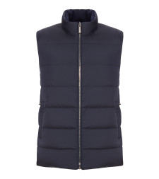 [Moorer] Down Vest FW26 MOUGI101221TEPA228V1980 BLU GREY
