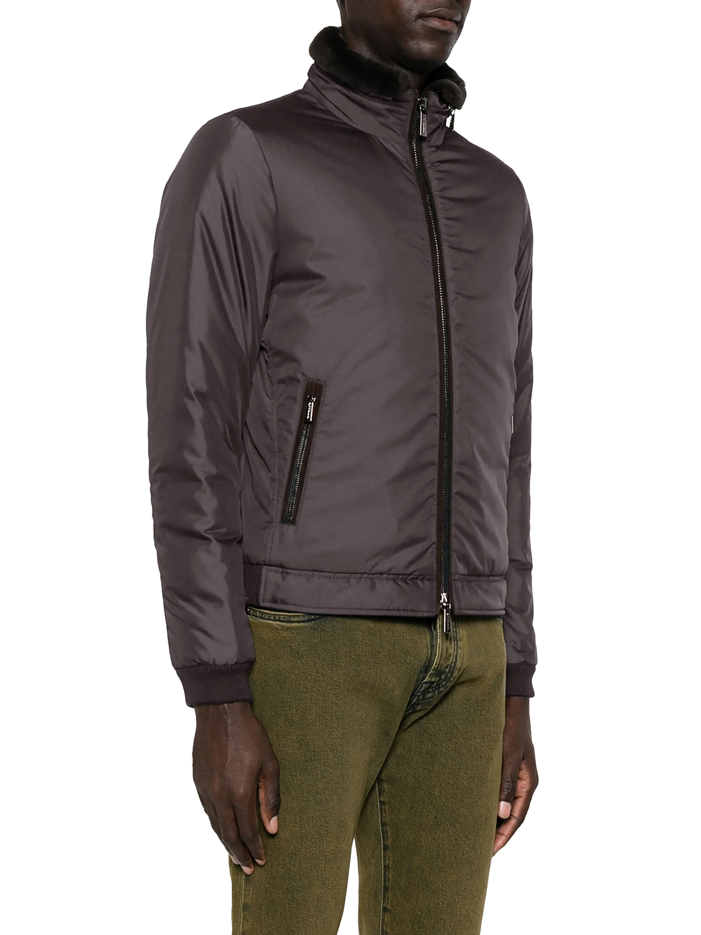 [Moorer] Bomber Jacket FW26 MOUBO100189TEPA022U0213 BROWN