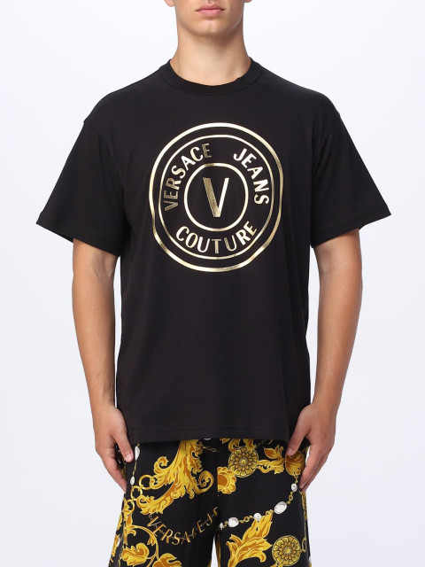 [VERSACE JEANS COUTURE] T-shirts Short Sleeve FW23 75GAHT05CJ00T G89