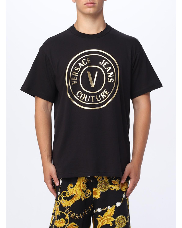 [VERSACE JEANS COUTURE] T-shirts Short Sleeve FW23 75GAHT05CJ00T G89