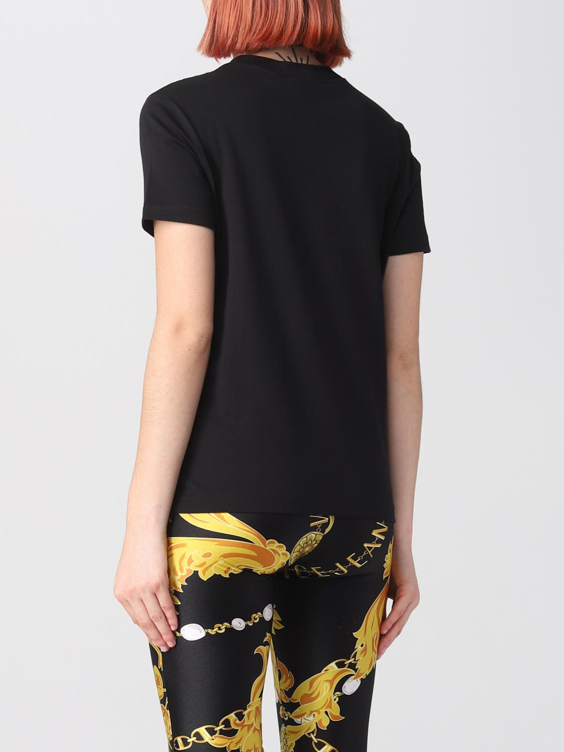 [VERSACE JEANS COUTURE] T-shirts Short Sleeve FW23 75HAHF01CJ00F G89