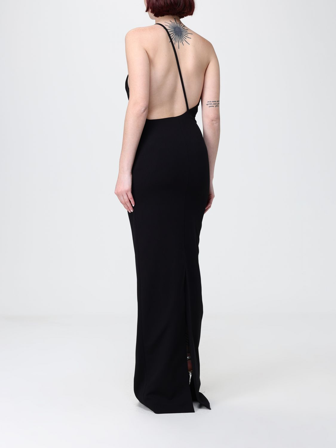 [Solace London] Sleeveless dress SS26 OS47008 BLACK